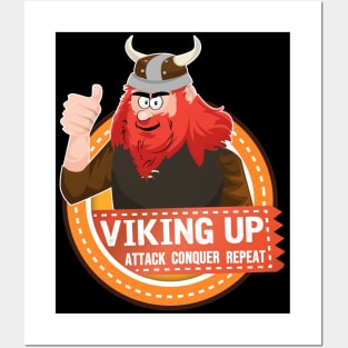 Viking Up Posters and Art